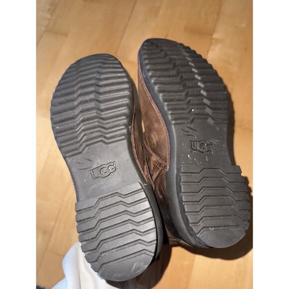 UGG CHEYNE WATERPROOF Winter BOOTS LEATHER COCONUT SHELL Brown 7 - Picture 4 of 7